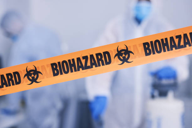 Professional Biohazard Cleanup technician working in Greenfield, OH